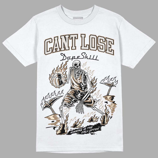 Jordan 5 SE “Sail” DopeSkill T-Shirt Cant Lose Graphic Streetwear - White