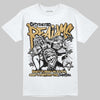 Jordan 12 Retro 'Taxi' 2025 DopeSkill T-Shirt Distorted Realms Graphic Streetwear - White