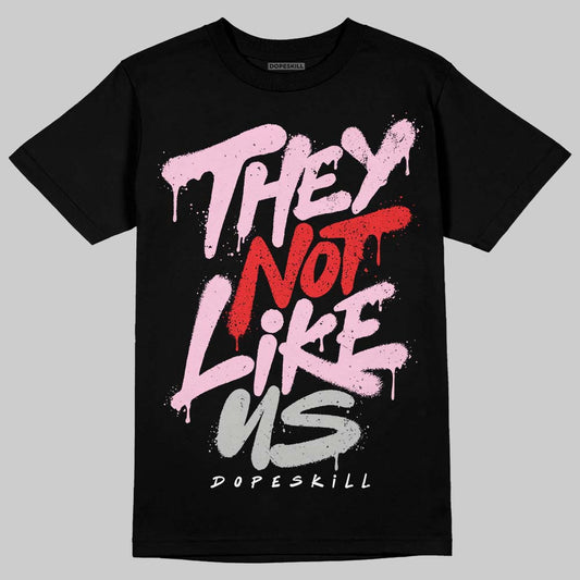 Awake NY x Air Jordan 5 Arctic Pink DopeSkill T-Shirt They Not Like Us Graphic Streetwear - Black