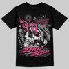 Asics Gel-1130 Pink Glo/ Black DopeSkill T-Shirt Drip Season Graphic Streetwear - Black