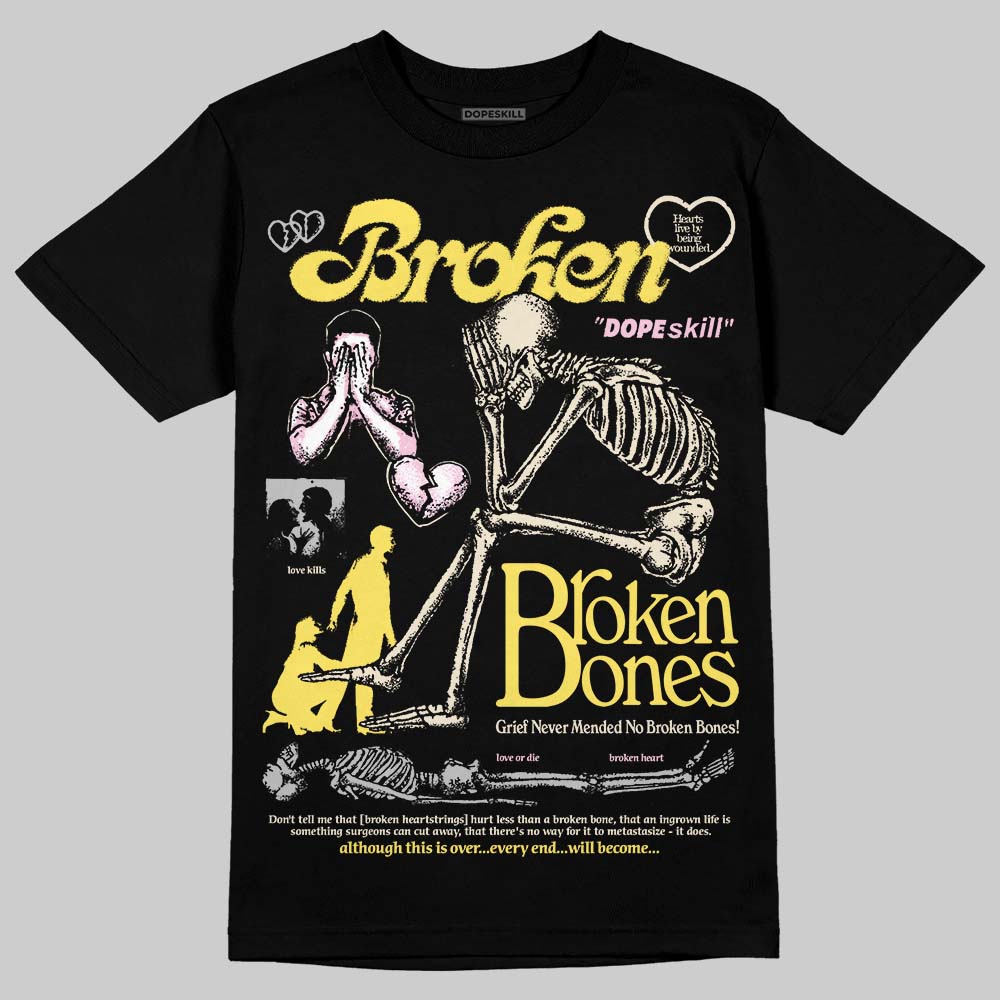 ASICS Gel-Nimbus 10.1 'Banana Split' DopeSkill T-Shirt Broken Bones Graphic Streetwear - Black