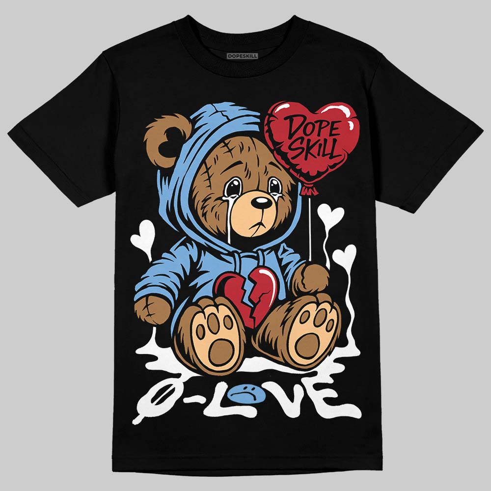 Jordan 12 Retro 'Melo' DopeSkill T-Shirt Broken Bear Graphic Streetwear - Black