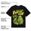 Neon Green Collection DopeSkill T-Shirt Fight For Right Graphic