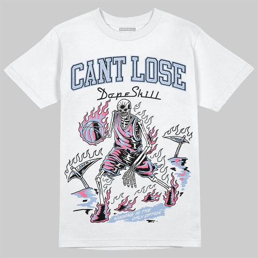 Jordan 3 GS “Cobalt Bliss” DopeSkill T-Shirt Cant Lose Graphic Streetwear - White
