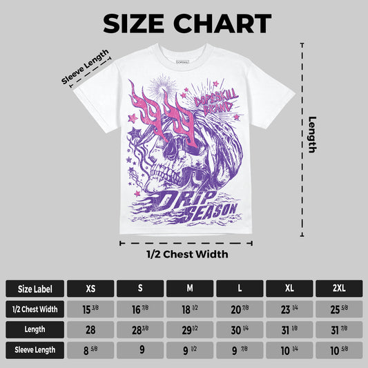 PURPLE Collection DopeSkill Oversize Print T-Shirt Drip Season Graphic