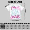 Pink Collection DopeSkill Oversize Print T-Shirt True Lover Graphic