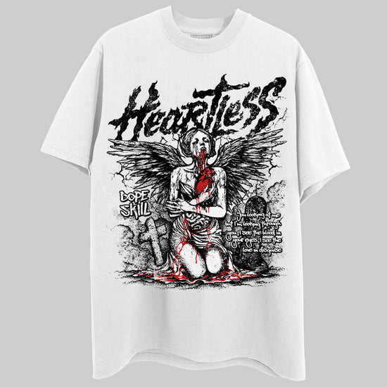 Dunk Low Panda White Black DopeSkill T-Shirt Heartless Graphic Streetwear  -= White
