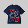 True Lover DopeSkill Premium T-shirt Streetwear - Navy