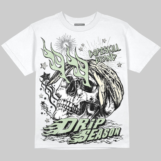 Jordan 4 WMNS “Seafoam” (2025) DopeSkill Oversize Print T-Shirt Drip Season Graphic Streetwear