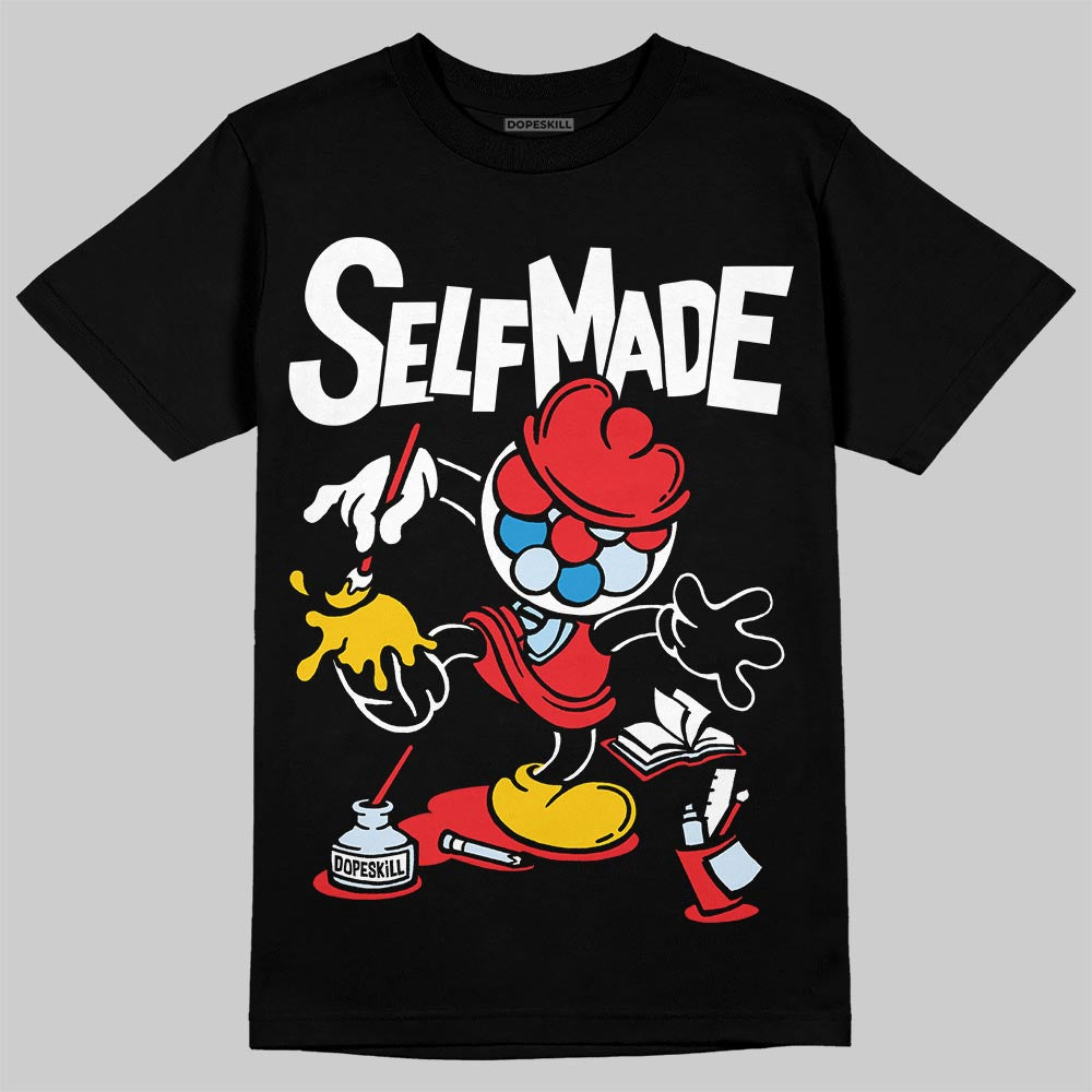 Jordan 11 Retro Cherry DopeSkill T-Shirt Self Made Graphic Streetwear - Black