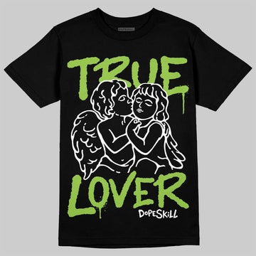 Neon Green Sneakers DopeSkill T-Shirt True Lover Graphic Streetwear - Black