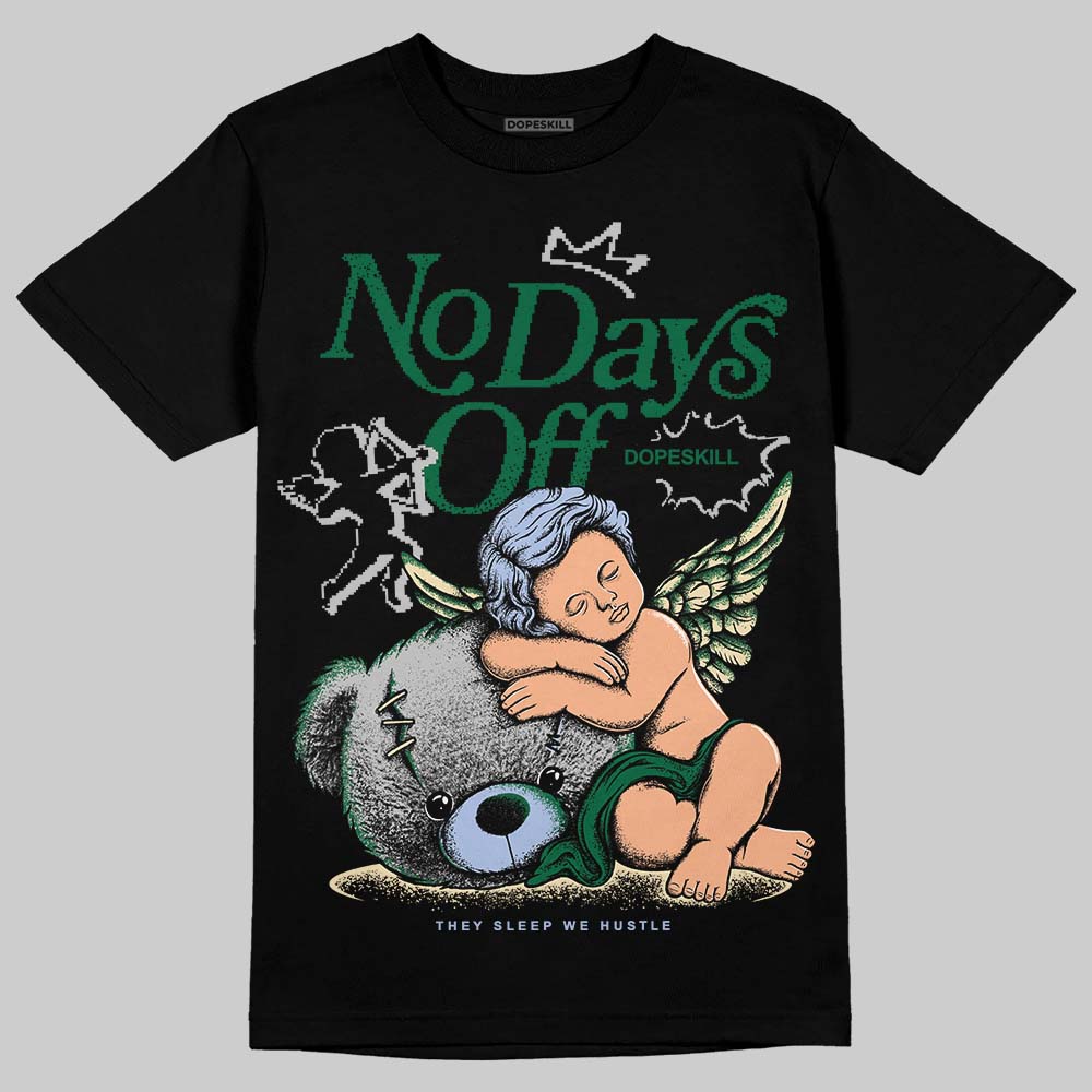 ASICS Gel-Nimbus 10.1 Invincible HTTP 404 Green DopeSkill T-Shirt New No Days Off Graphic Streetwear - Black