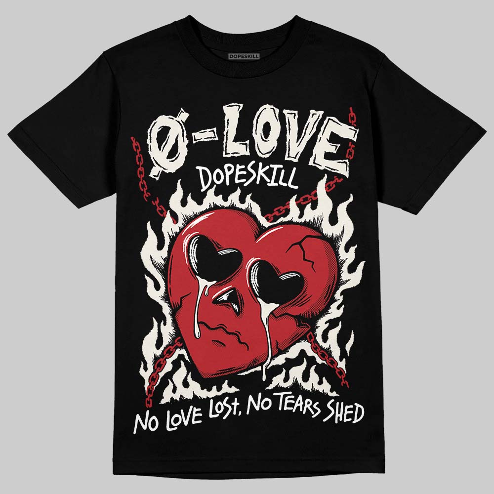 Nigel Sylvester x Jordan 1 Low OG “Nitro” DopeSkill T-Shirt Crying Heart Graphic Streetwear - Black