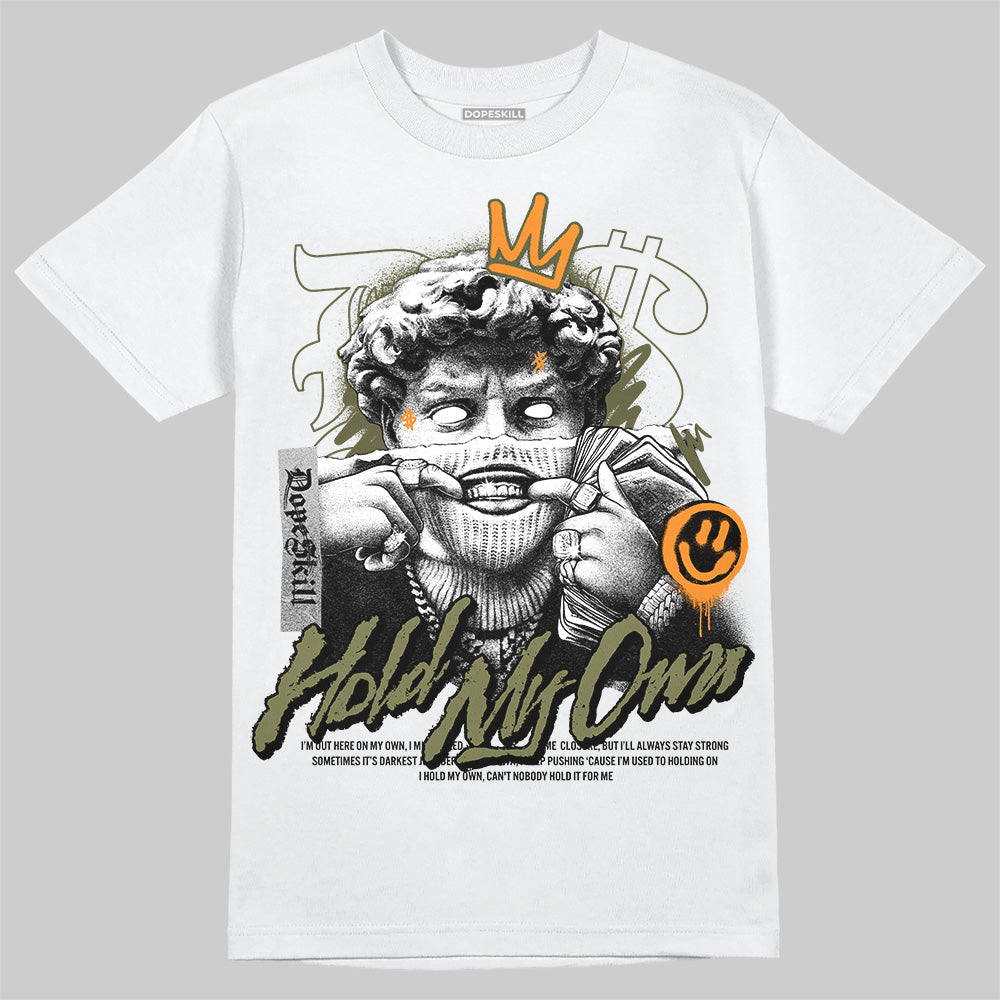 Olive Sneakers DopeSkill T-Shirt In My Way Graphic Streetwear - WHite