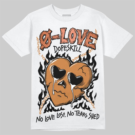 Jordan 14 Golf "US Open" DopeSkill T-Shirt Crying Heart Graphic Streetwear - White