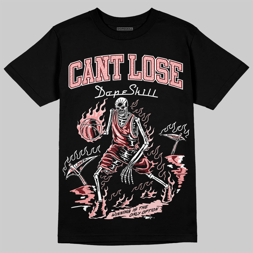 Jordan 3 Retro Valentine's Day Treat Yourself (2025) DopeSkill T-Shirt Cant Lose Graphic Streetwear - Black