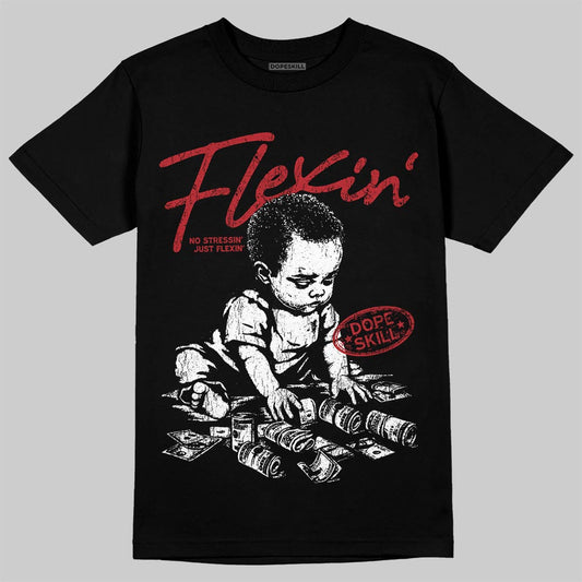 Air Foamposite One Cough Drop (2025) DopeSkill T-Shirt Flexin' Graphic Streetwear - Black