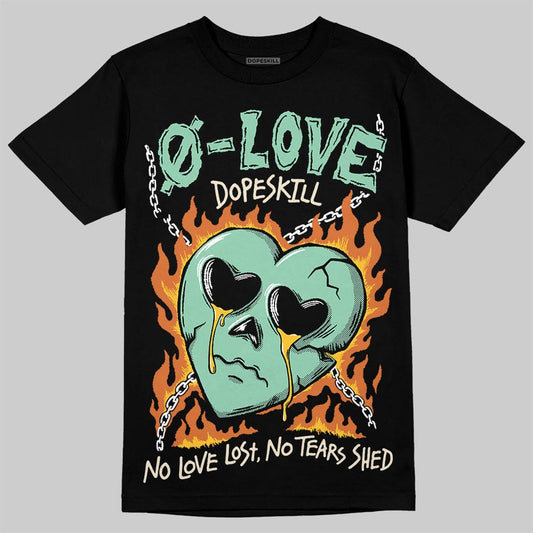 SB Dunk Low Rodeo Tourmaline DopeSkill T-Shirt Crying Heart Graphic Streetwear - black