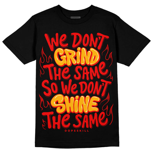 Red Sneakers DopeSkill T-Shirt Grind Shine Graphic Streetwear - Black