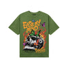 Olive Sneakers DopeSkill T-Shirt Ease My Mind Graphic Streetwear - Military Green