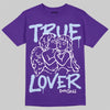Jordan 5 OG “Grape” DopeSkill T-Shirt True Lover Graphic Streetwear - Purple