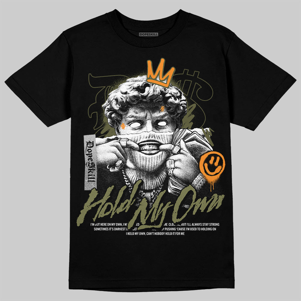Olive Sneakers DopeSkill T-Shirt In My Way Graphic Streetwear - Black