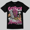 Asics Gel-Kayano 14 ‘Cream Sweet Pink’ DopeSkill T-Shirt Get Rich Graphic Streetwear - Black