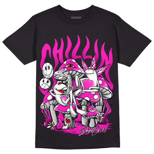 Dunk Low GS “Active Fuchsia” DopeSkill T-Shirt Chillin Graphic Streetwear - Black