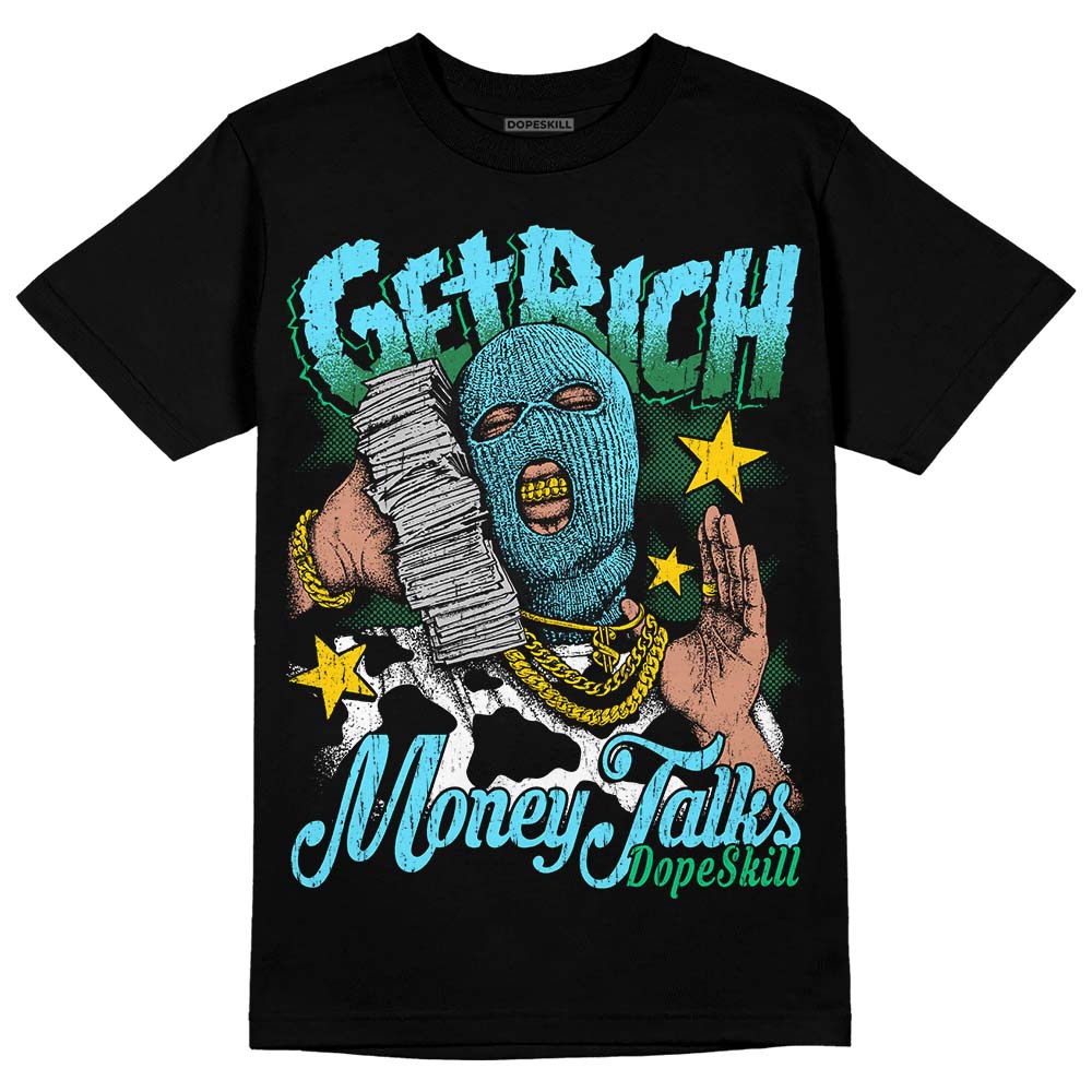 Dunk Low Ben & Jerry’s Chunky Dunky DopeSkill T-Shirt Get Rich Graphic Streetwear - Black