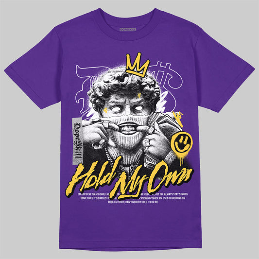 Jordan 12 “Field Purple” DopeSkill Purple T-Shirt In My Way Graphic Streetwear