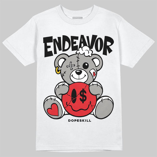 Dunk Low Panda White Black DopeSkill T-Shirt Endeavor Graphic Streetwear - White