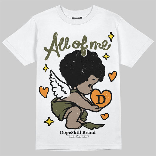 Olive Sneakers DopeSkill T-Shirt All Of Me Graphic Streetwear - White