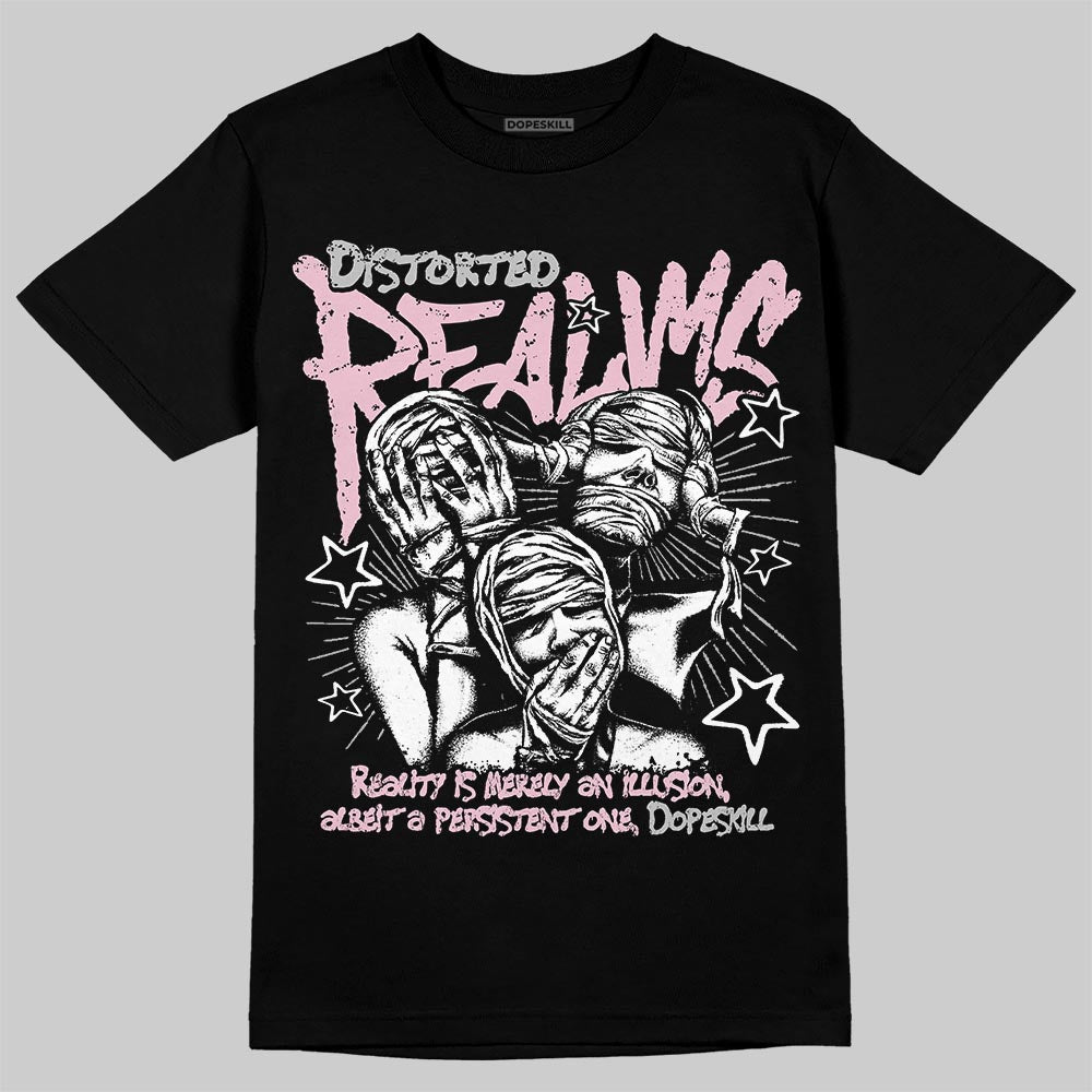 Jordan 5 OG “35th Anniversary” DopeSkill T-Shirt Distorted Realms Graphic Streetwear - Black