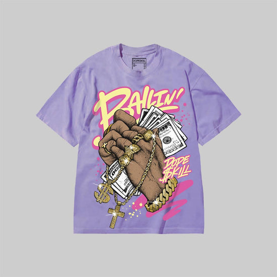 Always Ballin' DopeSkill Premium T-shirt Streetwear - Violet