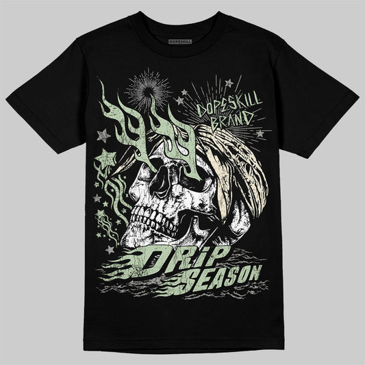 Jordan 4 WMNS “Seafoam” (2025) DopeSkill T-Shirt Drip Season Graphic Streetwear - Black