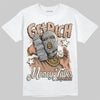 Jordan 4 Retro Cozy Girl DopeSkill T-Shirt Get Rich Graphic Streetwear - White