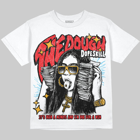 Red Sneakers DopeSkill Oversize Print T-Shirt The Dough Graphic Streetwear