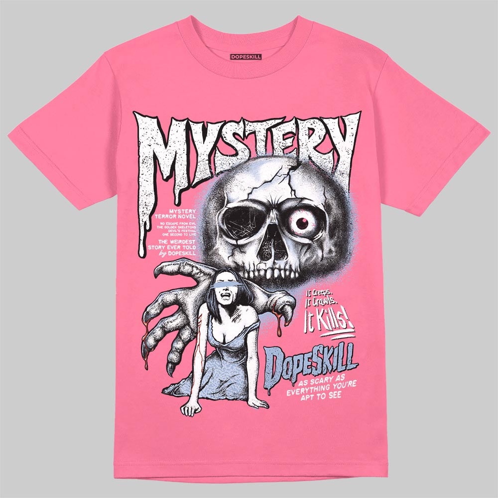 Jordan 3 GS “Cobalt Bliss” DopeSkill T-Shirt Mystery Ghostly Grasp Graphic Streetwear - Safety Pink