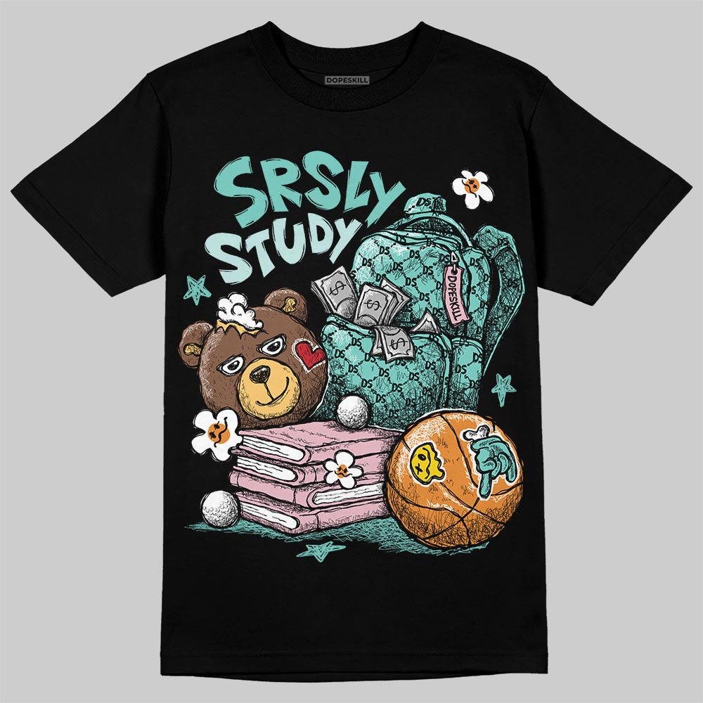Jordan 11 Low "Igloo" DopeSkill T-Shirt SRSLY Study Graphic Streetwear - Black
