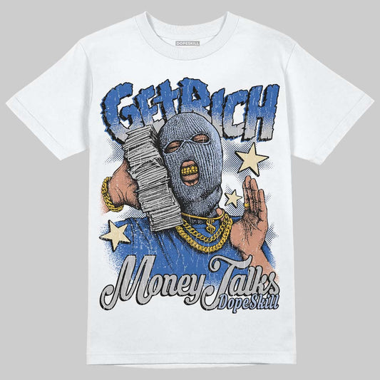 ASICS Gel-Nimbus 10.1 Invincible HTTP 404 Blue DopeSkill T-Shirt Get Rich Graphic Streetwear - White