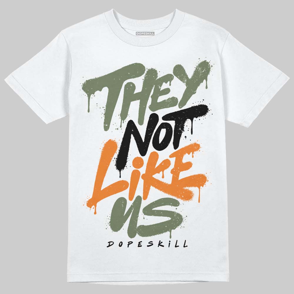 Jordan 4 Retro OG SP Undefeated (2025) DopeSkill T-Shirt They Not Like Us Graphic Streetwear - White