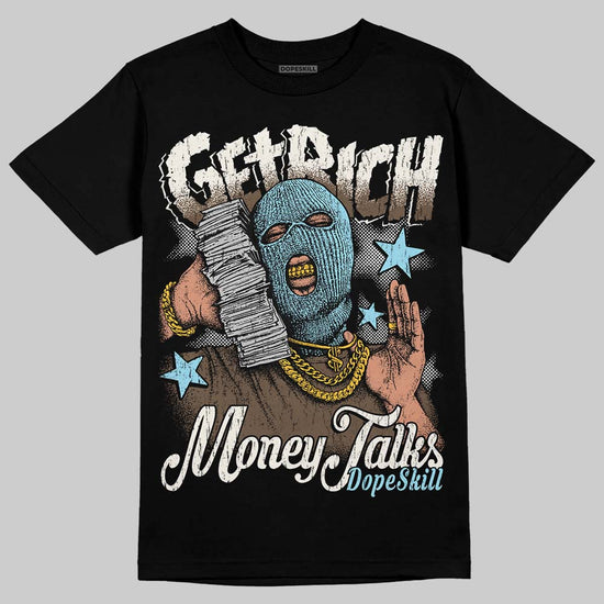 Asics Gel-Kayano 12.1 Cream/Stillwater DopeSkill T-Shirt Get Rich Graphic Streetwear - Black