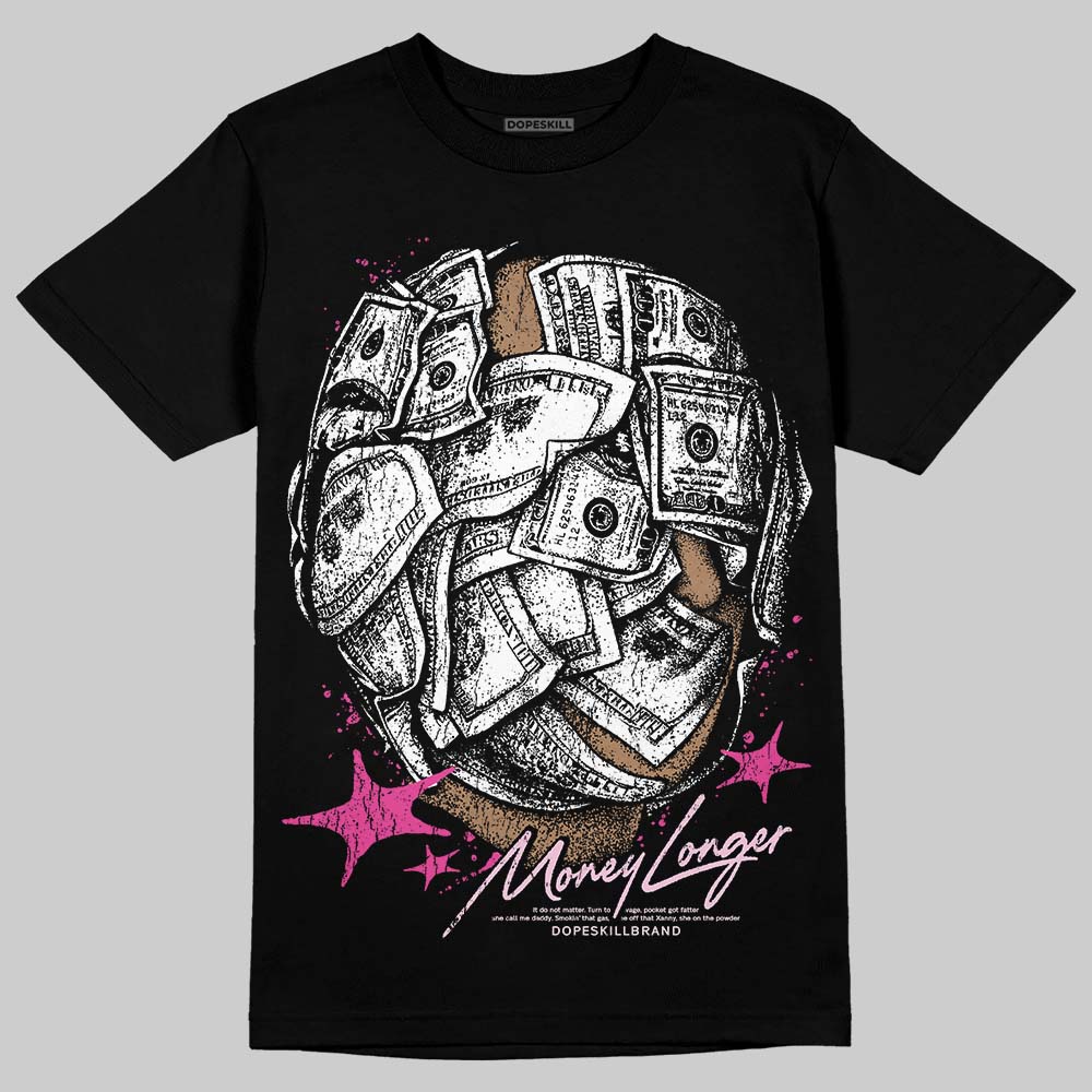 Dunk Low GS 'Triple Pink' DopeSkill T-Shirt Money Longer Graphic Streetwear - Black