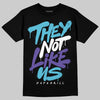 Jordan 8 Retro 'Aqua' 2025 DopeSkill T-Shirt They Not Like Us Graphic Streetwear - Black