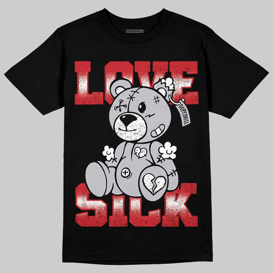 Jordan 5 Retro OG Black Metallic Reimagined DopeSkill T-Shirt Love Sick Graphic Streetwear - Black