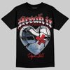 Jordan 11 Retro Cherry DopeSkill T-Shirt Break It Graphic Streetwear - Black