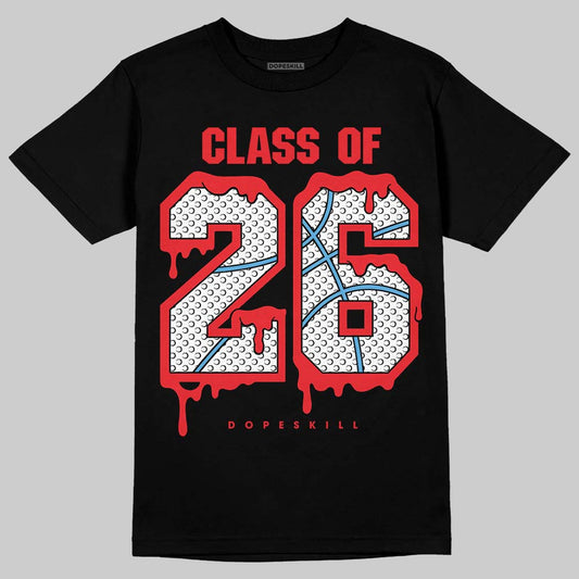 Jordan 11 Retro Cherry DopeSkill T-Shirt 26 Drip Graphic Streetwear - Black