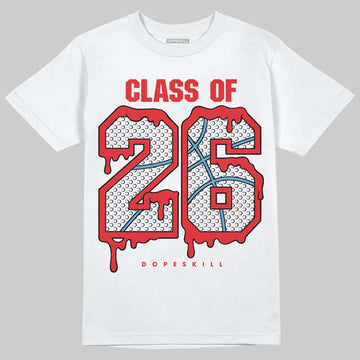 Jordan 11 Retro Cherry DopeSkill T-Shirt 26 Drip Graphic Streetwear - White