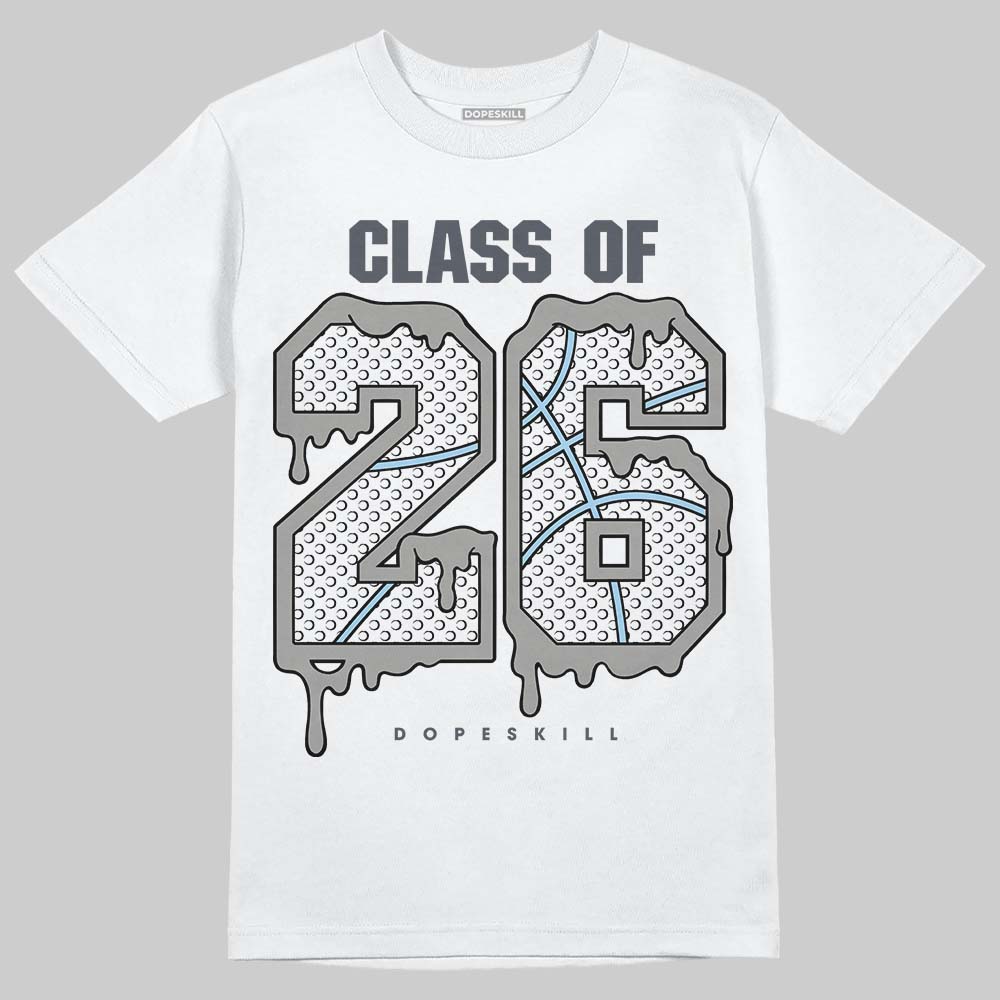 Jordan 11 Cool Grey DopeSkill T-Shirt 26 Drip Graphic Streetwear - White
