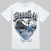 Jordan 11 Cool Grey DopeSkill T-Shirt Break It Graphic Streetwear - White